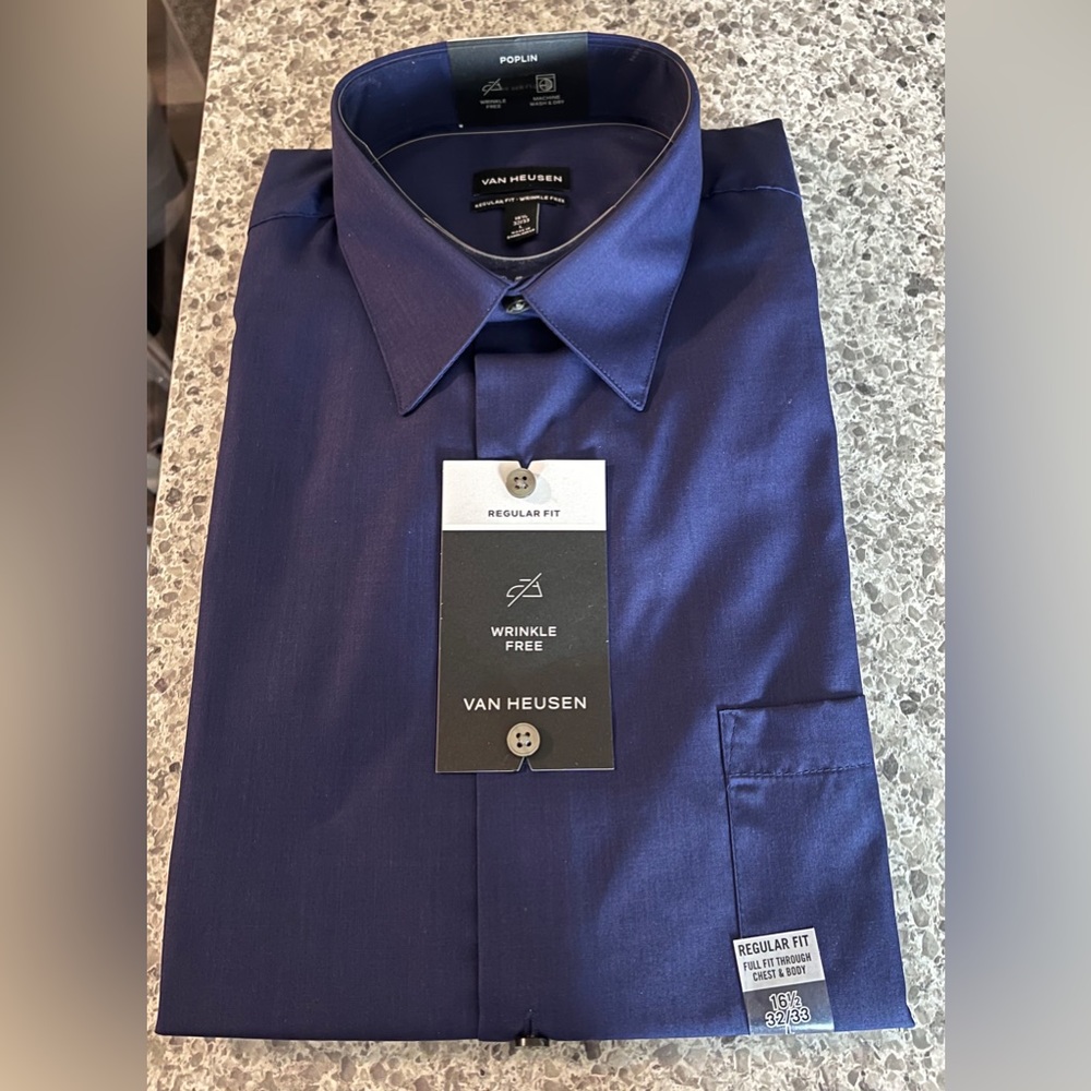 Van Heusen dress shirt classic fit BRAND NEW
